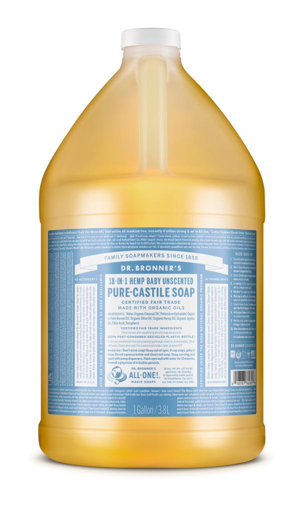 Castile Soap - Fragrance Free