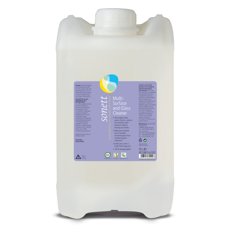 Multi Surface and Glass Cleaner - Lavender & Lemongrass