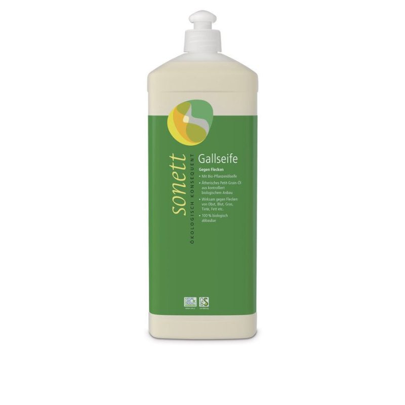 Liquid Gall Soap (Stain Remover) - Organic Petitgrain