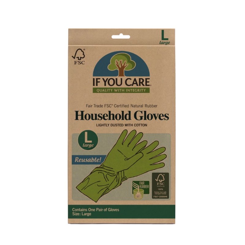 Reusable Rubber Gloves 2pks